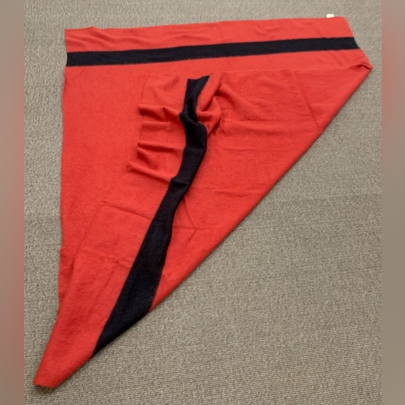 Mid Century Vintage Wool Ward's Fleecydown Hudson Bay Style Striped Blanket - Picture 5 of 16